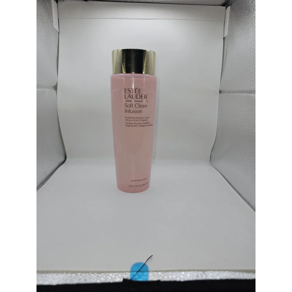 Estee Lauder Soft Clean Infusion Hydrating Essence Lotion Dry Skin 13.5oz 400ml